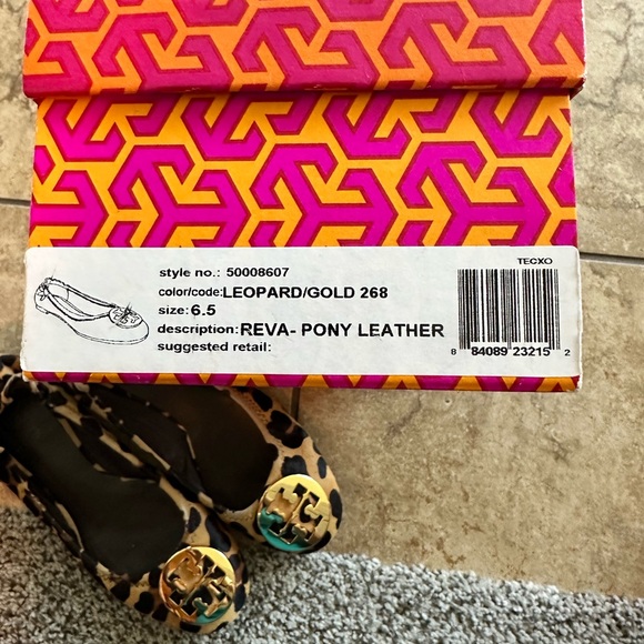 Tory Burch Reva Ballet Flat - size 6.5 - Picture 3 of 4